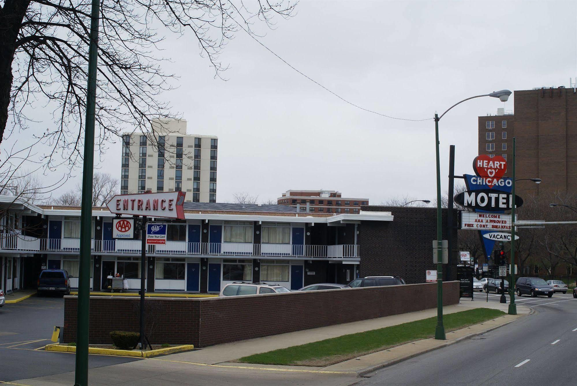 Heart O' Chicago Motel Exteriér fotografie